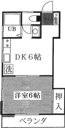 三鷹駅 徒歩5分 1階の物件間取画像